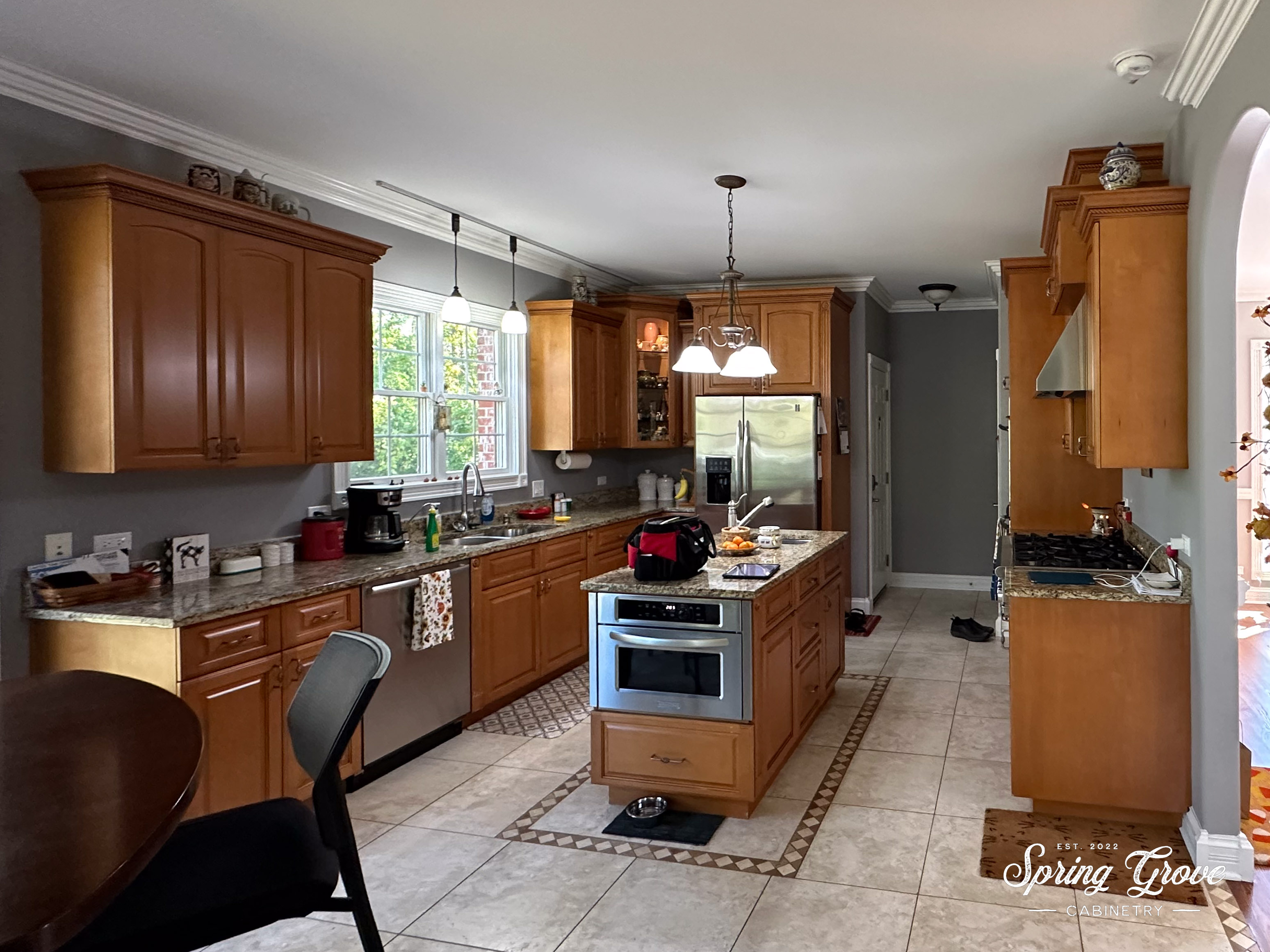 BEFORE - A nice kitchen that just needed a little updating.